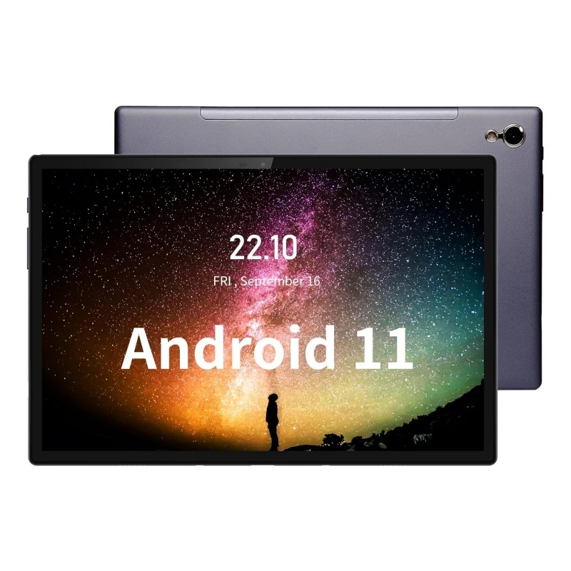 Type-C 10,1" Android 11 tablet-pc SC7731 Quad-Core CPU 2GB RAM 32GB ROM 1280*800 IPS dubbele camera 6000mAh