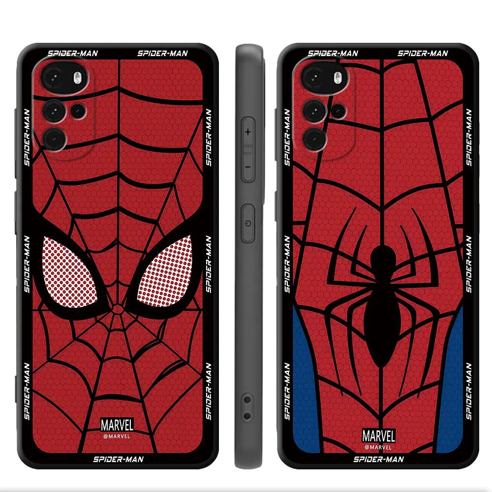 Marvel Spider Man Cover Phone Case For Motorola Moto G60 G30 G31 G50 G51 5G G60S G71 5G G22 G32 G52 G72 G9 Play G200 G53 G73