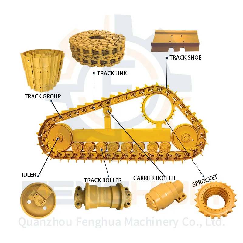Excavator Undercarriage Parts PC300/6-C--45L Chinese Manufacturer Track Link Chain PC300/6-c-45L