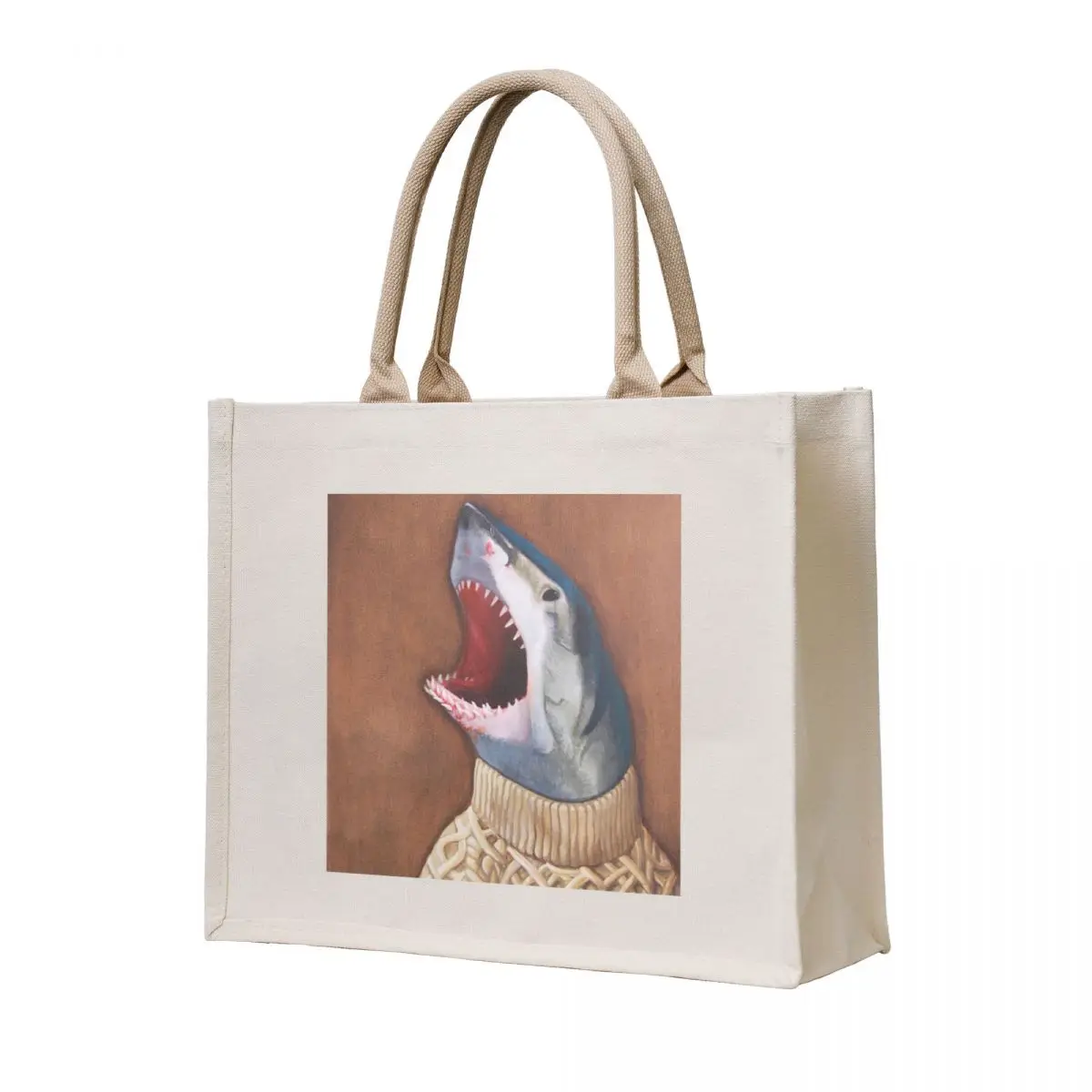 

Shark in a Sweater Tote Bag hand bag ladies handbag tote bag women