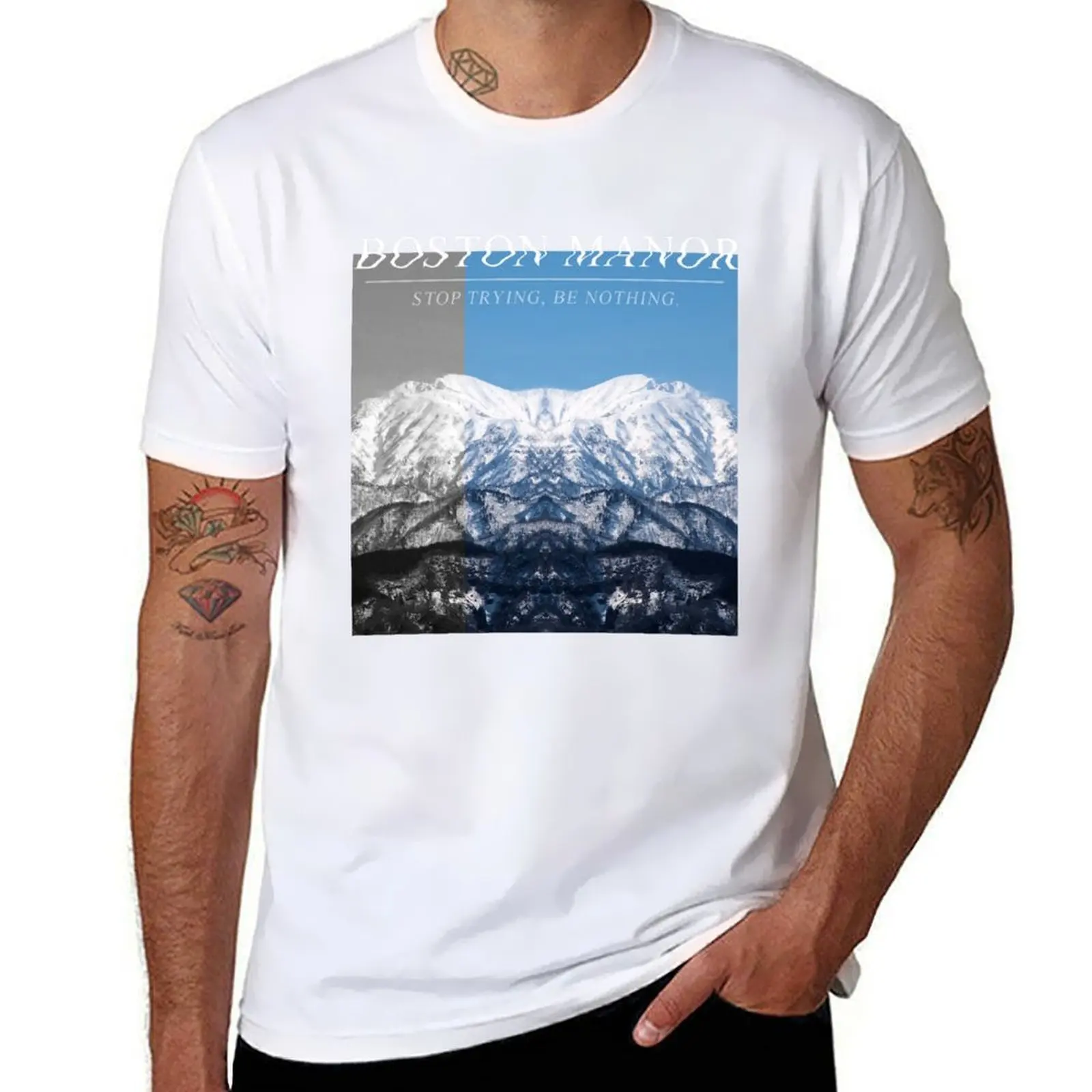 

Boston Manor T-Shirt t shirts cotton 100% men t shirt cotton 100% T-Shirt