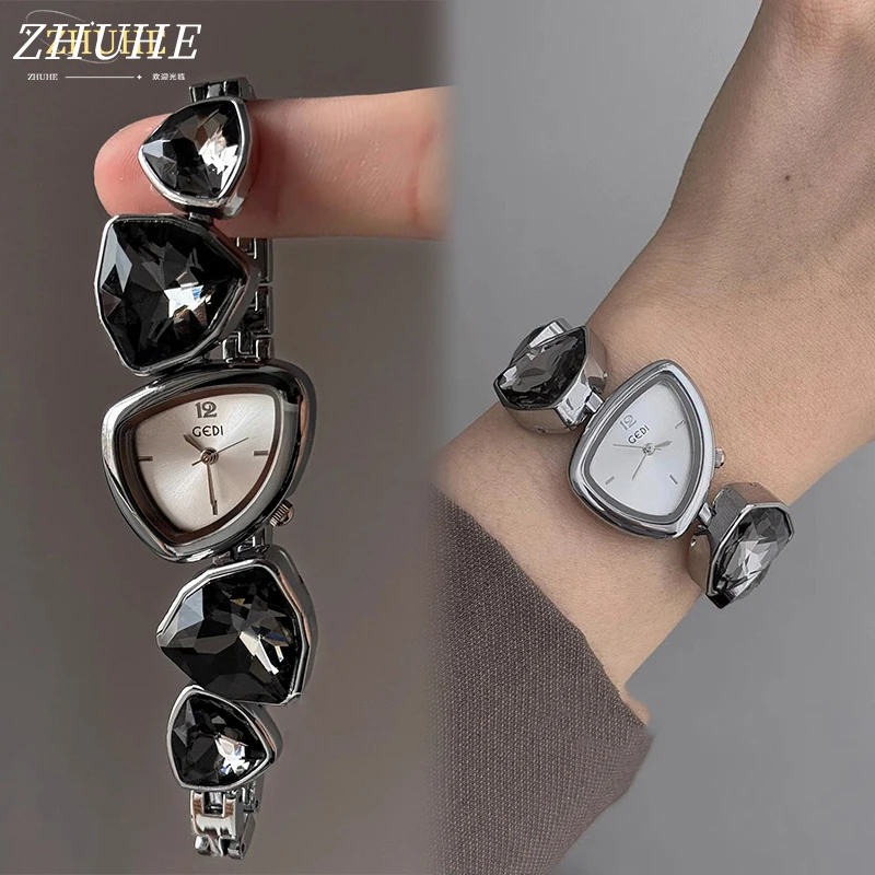 

ZHUHE Diamond Watch Bracelet Classic Style For Women Jewelry Accessories Party Gifts For Girlfriends