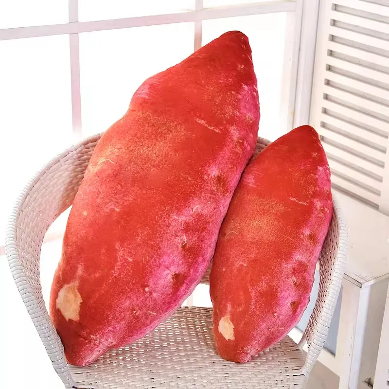 

Stuffed Plush Toy Simulation Vegetables Plant Sweet Potato Filled Doll Car/Sofa/Bed Sleep Pillow Fruit Cushion Gift