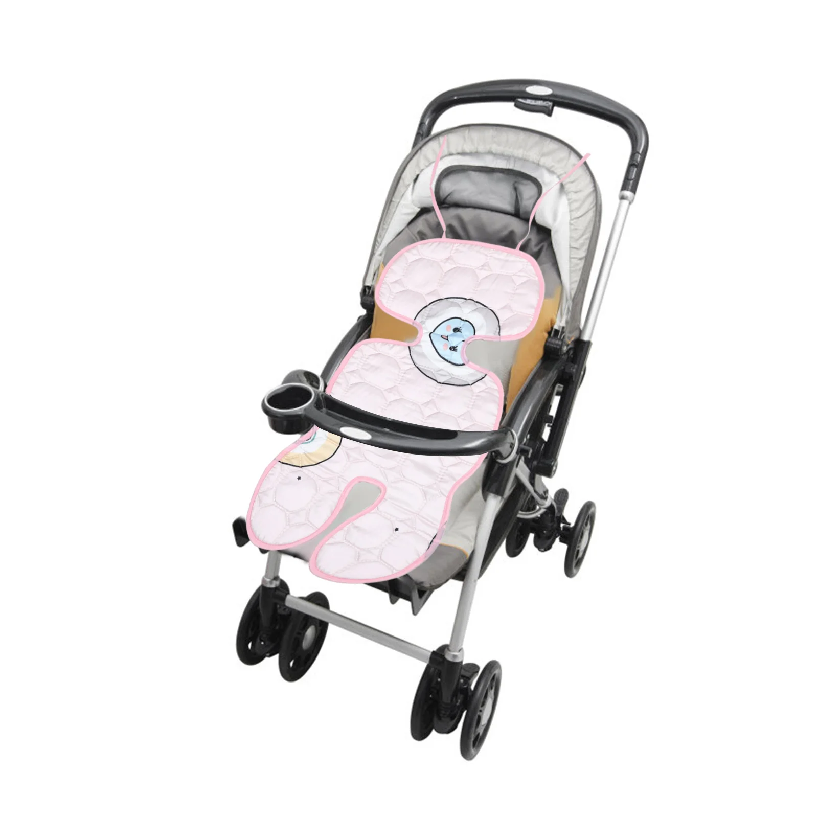 Alas Tidur Bayi Universal, Alas Pendingin, Bantalan, Musim Panas, Bernapas, Ramah Kulit, Disipasi Panas, Untuk Kursi Mobil, Kereta Dorong, dan Carrier Bayi