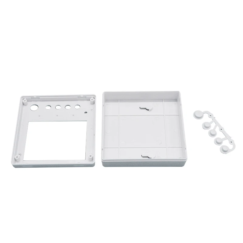 1Pcs SZOMK enclosure plastic electronics 2X AA battery holder LCD junction box wall mounted enclosure outlet box