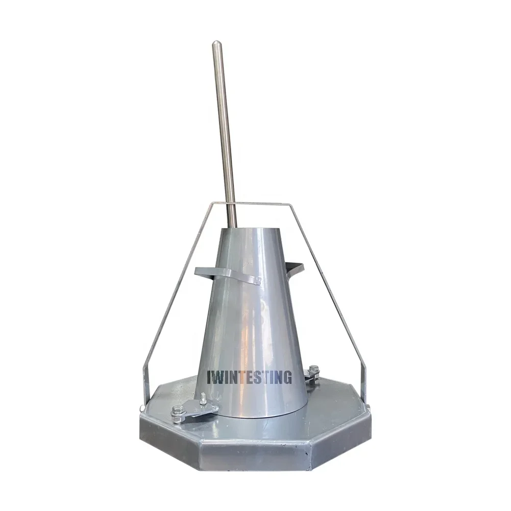 Concrete Slump Cone Test Apparatus for Workability