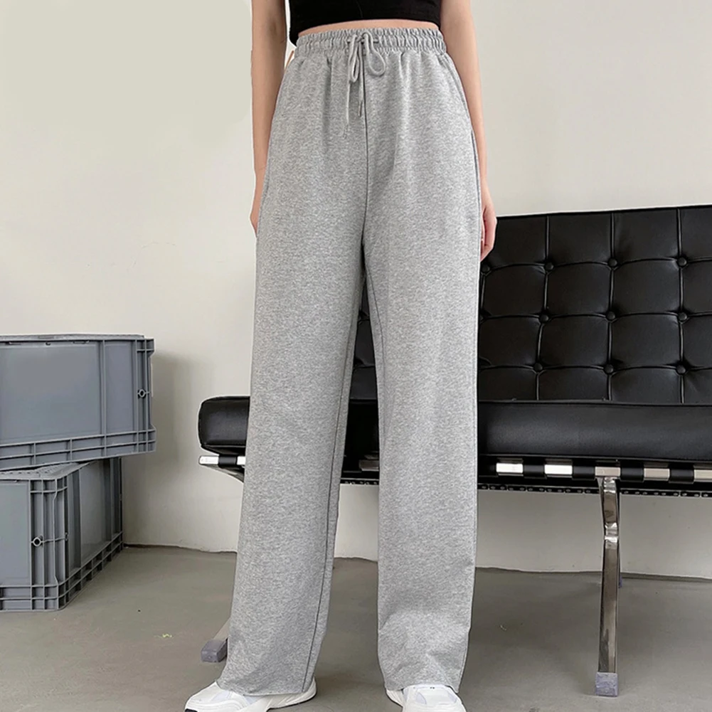 Sweatpants Pants Women High Waist Jogging S-2XL Polyester Spring And Summer Sweatpants Pants Stylish Brand New