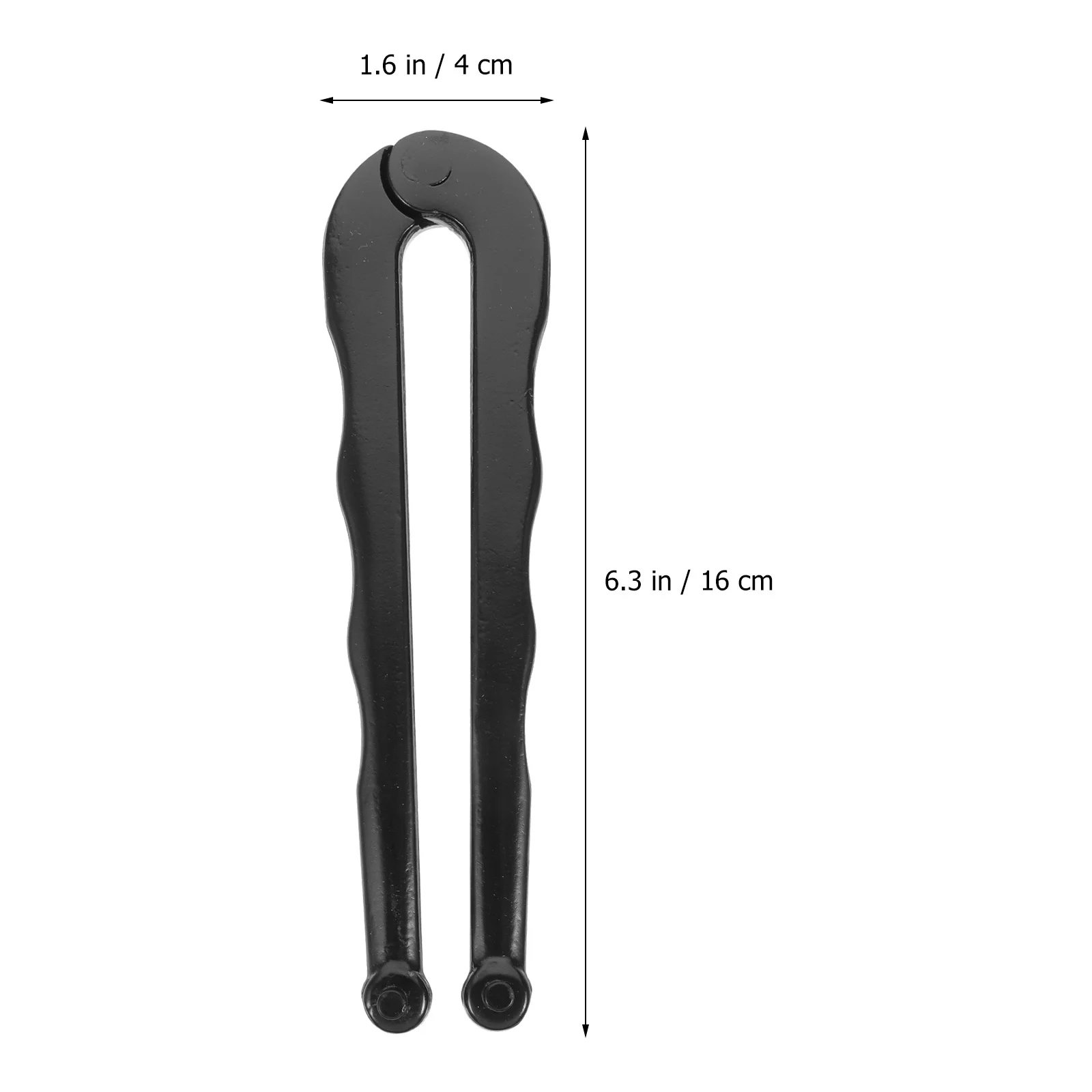 

Adjustable Face Spanner Wrench 5Mm Chrome Vanadium Steel for Angle Grinder Disc Removal Tool Heavy Duty Compact Service Wrench