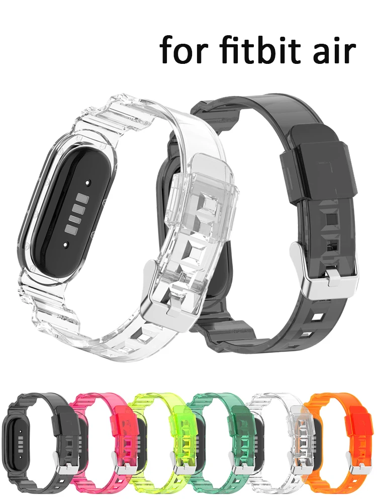 Band für Google Fitbit Air Strap Ersatz-Handgelenkband Silikon-Sportarmband Correa Smartwatch Fitbit Air Band Zubehör