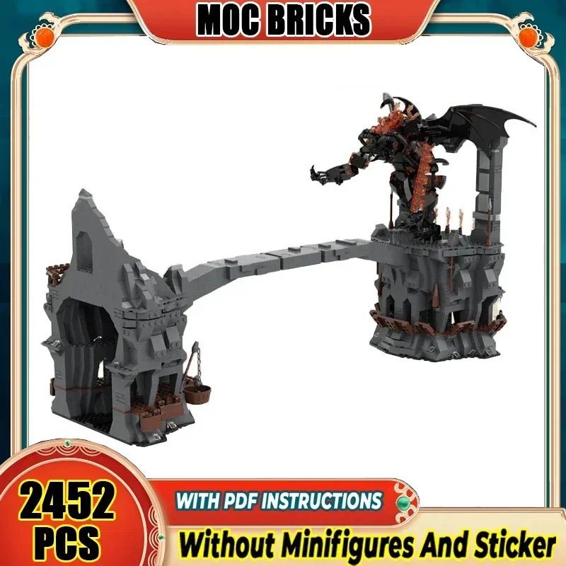 

Волшебные кольца, сцена из фильма, Moc, строительные блоки, модель моста, технология, кирпичи, сделай сам, сборка, вид на улицу, игрушки, подарки