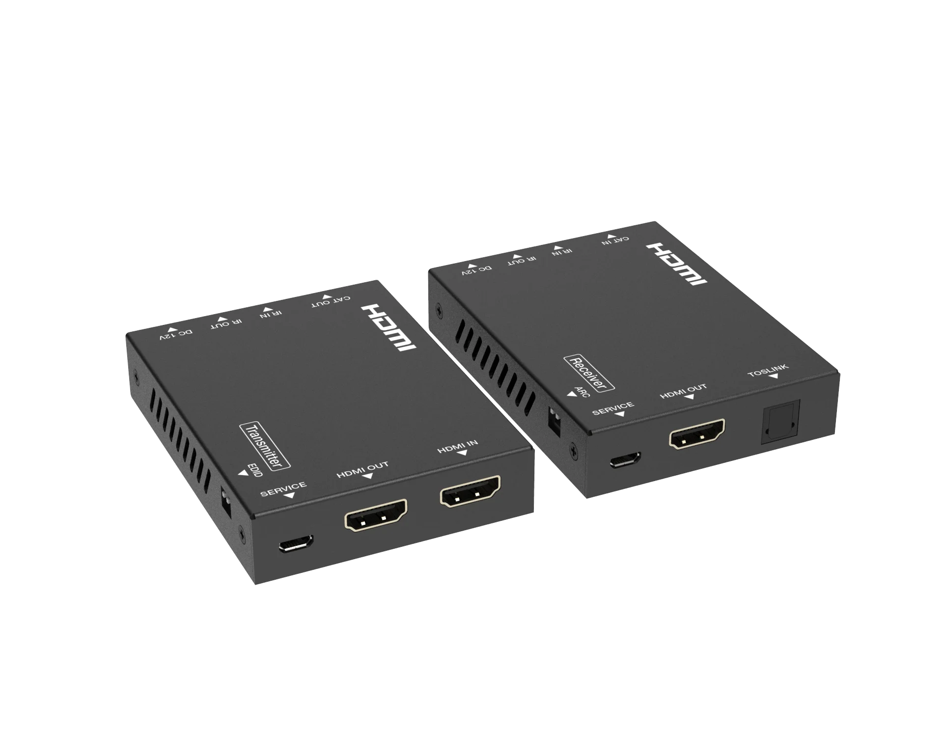 HDMI Extender 4K 70m 4K@60hz 4:4:4 Bi-directional IR ARC EDID POC With 1xloop Out Hdmi Extender Over Ethenet