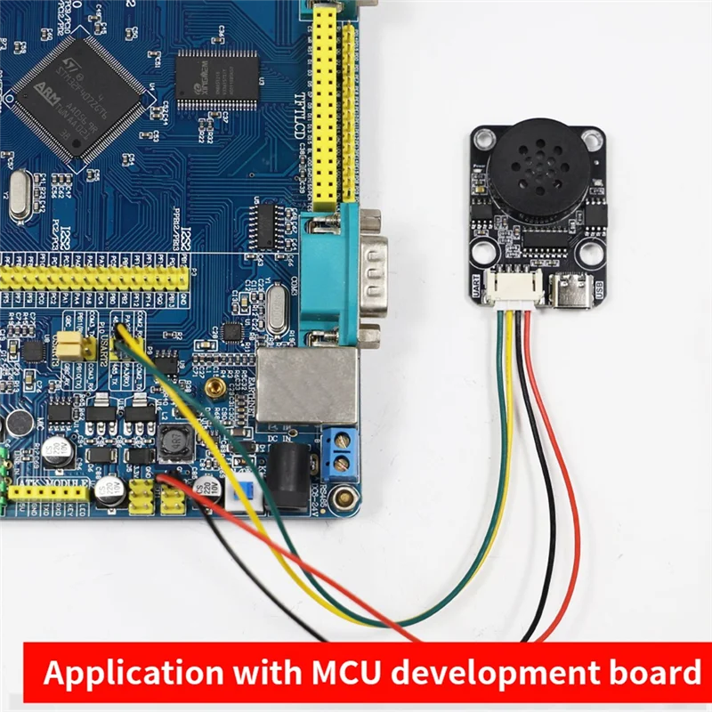 B92B-CX-SP5F Development Kit MP3 Voice Playback Module UART Serial Port Control Intelligent Voice Broadcast Voice Play Module