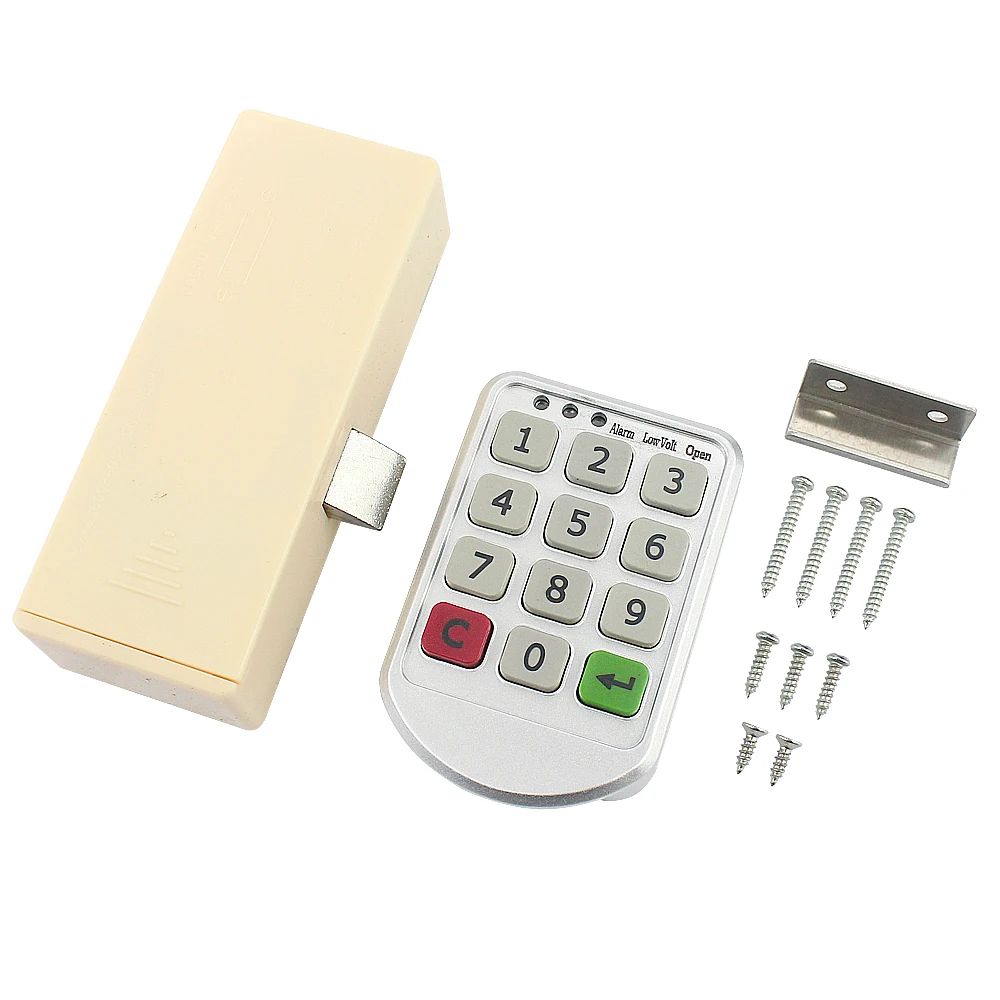 Intelligent digital password Drawer lock key Electronic cabinet door lock Wardrobe lock Electronic door lock Wire free