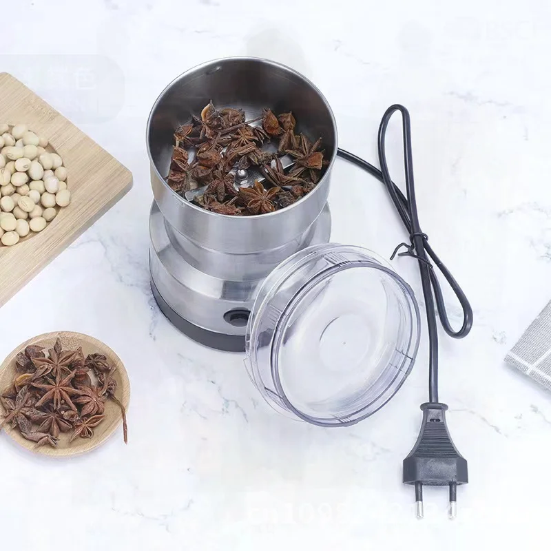 

Многофункциональная машина для измельчения зерна, портативная маленькая кофемолка для соевых бобов, электрическая бытовая техника из нержавеющей стали