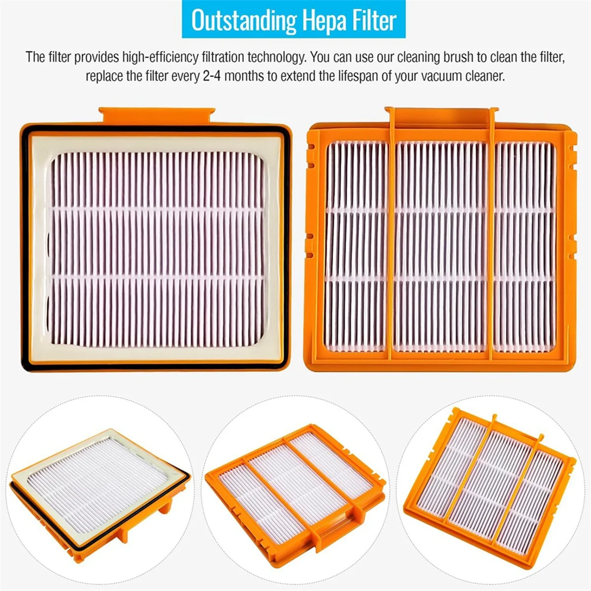 Para rv2001wd, rv2002wd, rv2000wd, av2001wd escova lateral principal filtro hepa pano esfregão peças de reposição