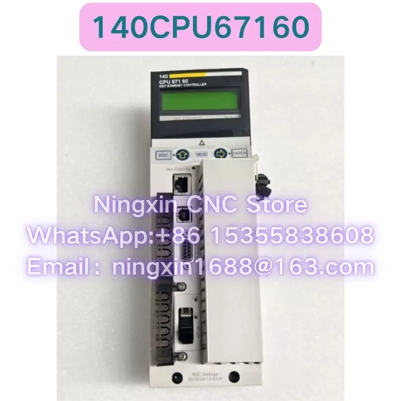 

Использованный модуль 140CPU67160, функциональный тест пройден, быстрая доставка.