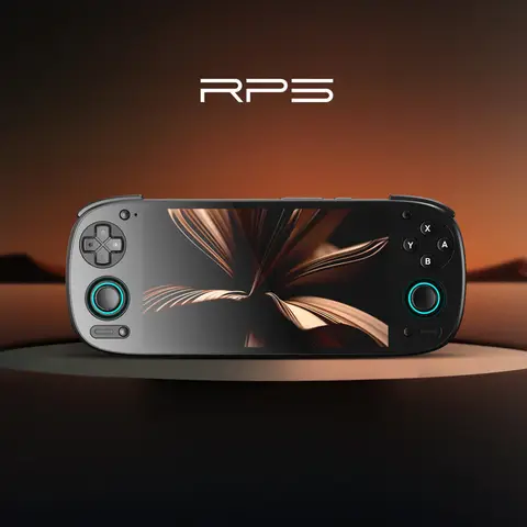 Retroid Pocket 5 Handheld Game Console 5.5Inch OLED Screen SD865 8GB+128GB RP5 with Bag Android Game Console Wifi 5000mAh