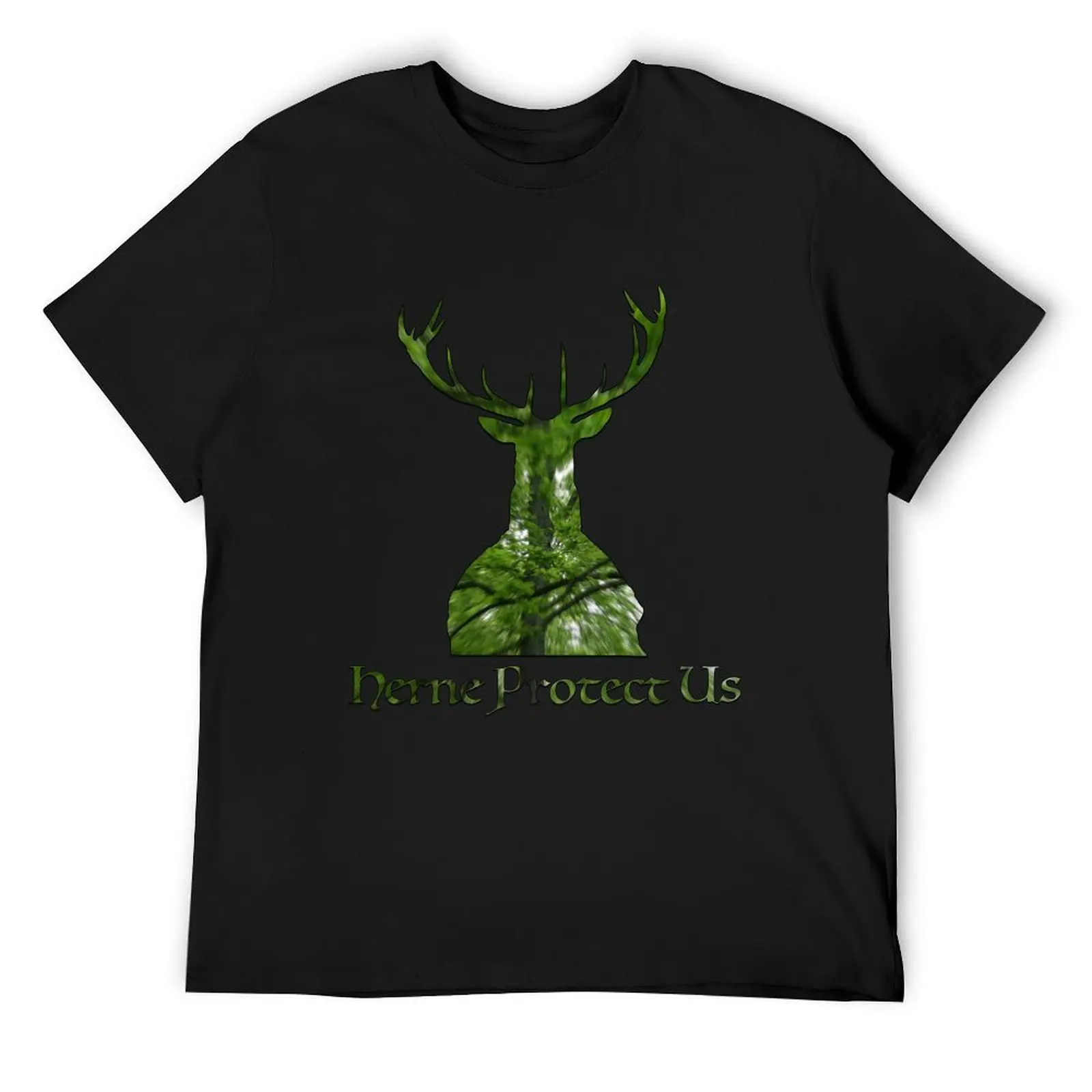 

Herne Protect Us T-Shirt luxury designer customs design your own Anime t-shirt hippie clothes t shirts for men graphic