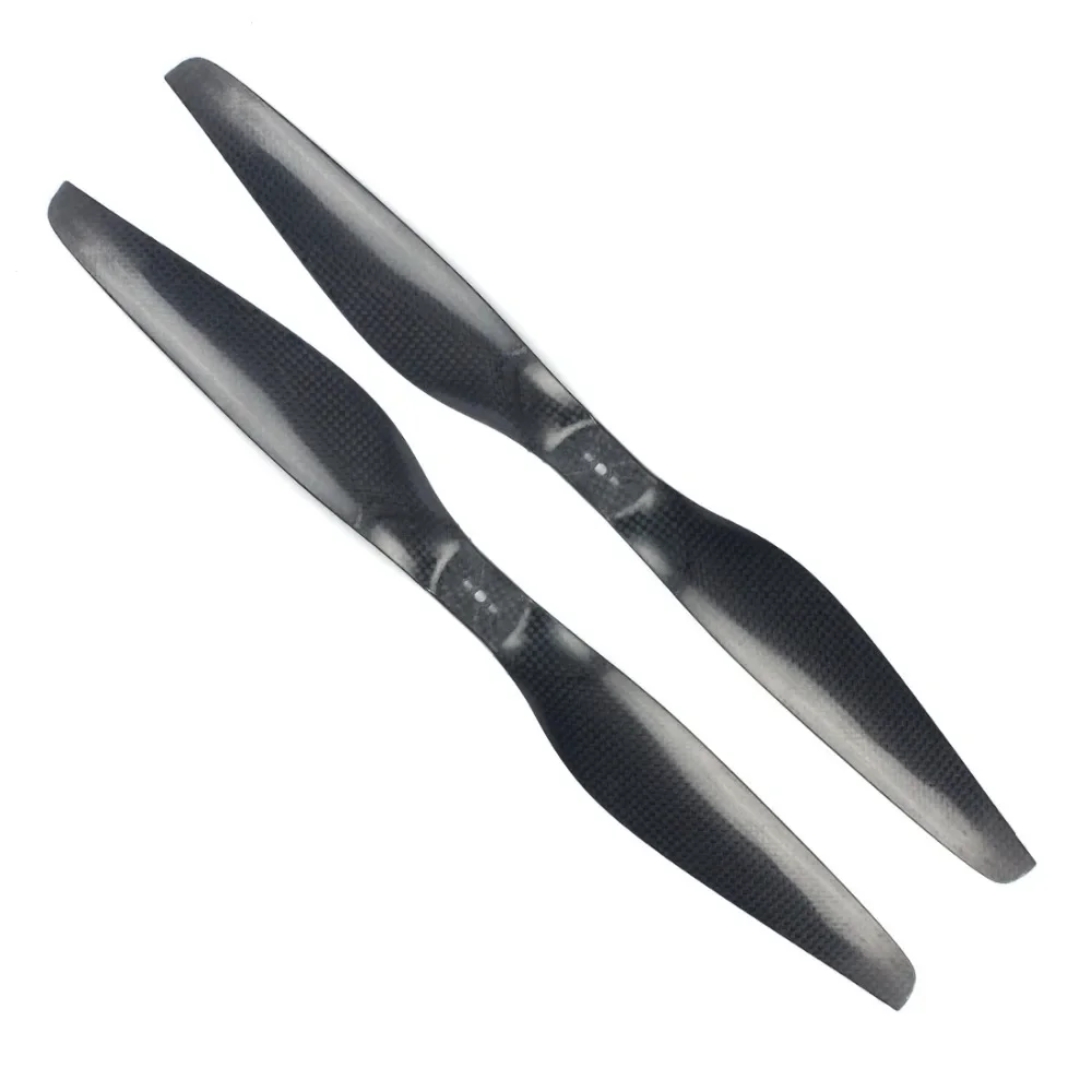SkyDEl1 Pair 16/17/18/20/22 Inch 3K Carbon Fiber Propeller CW CCW Props For Multicopter Quadcopter RC