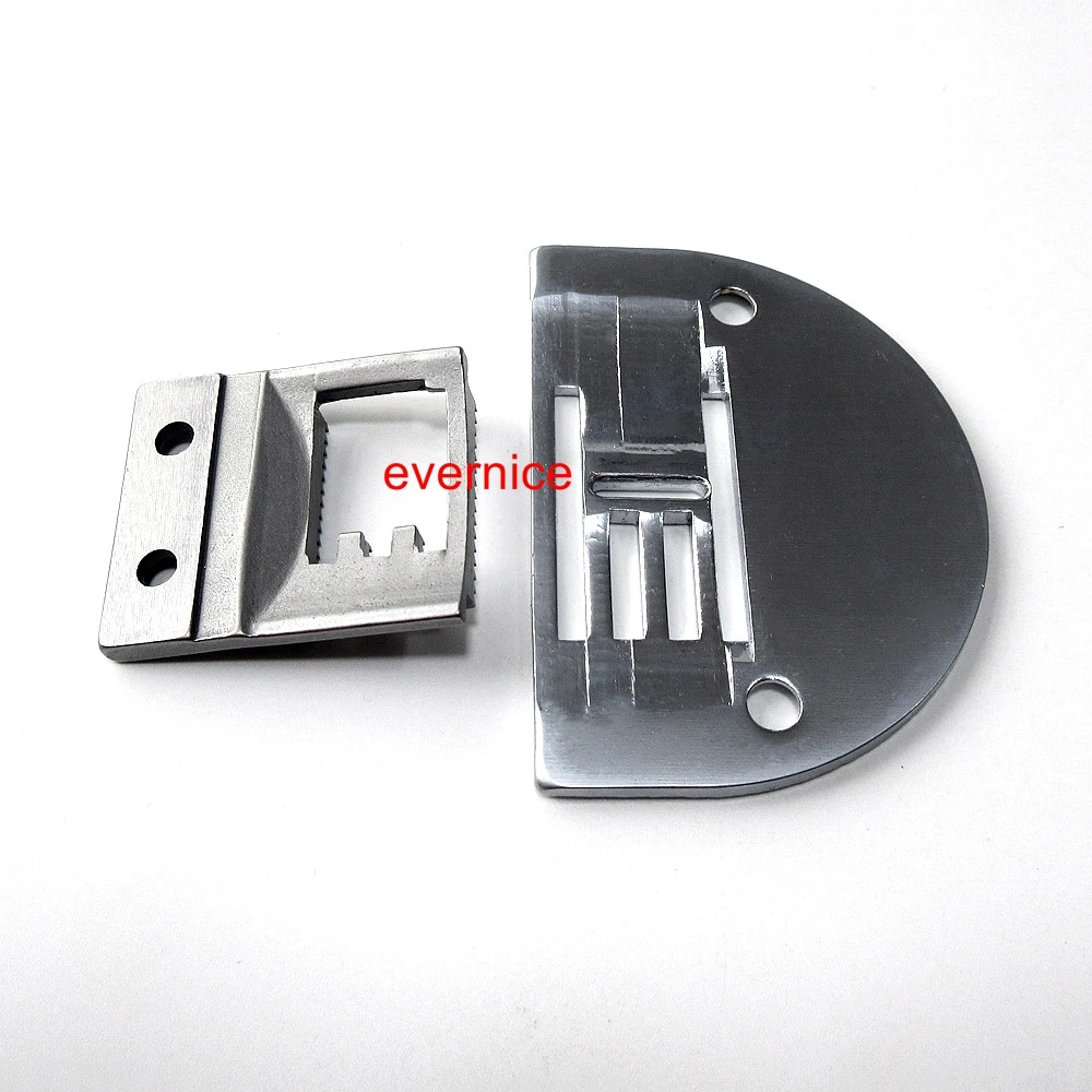 Needle Plate 705+ Feed Dog Feeder 724 Zig Zag 10Mm For Consew 199Rb 146Rb