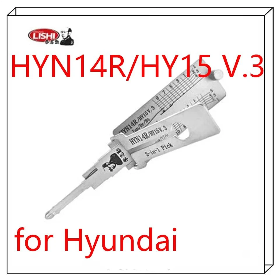 2026 NEW Lishi 2-in-1 Pick/Decoder for Hyundai HYN14R LOCKSMITH TOOL