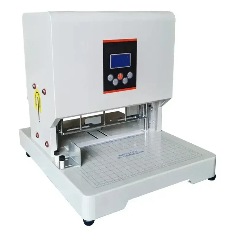 QY-6350 Automatic three-hole punching machine, personnel file certificate, book file, file binding