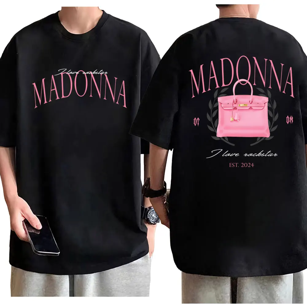 

Singer Natanael Cano Madonna Graphic T Shirt Fashion Hip Hop Retro Oversized T-shirts Men Women 100% Cotton Short Sleeve T-shirt