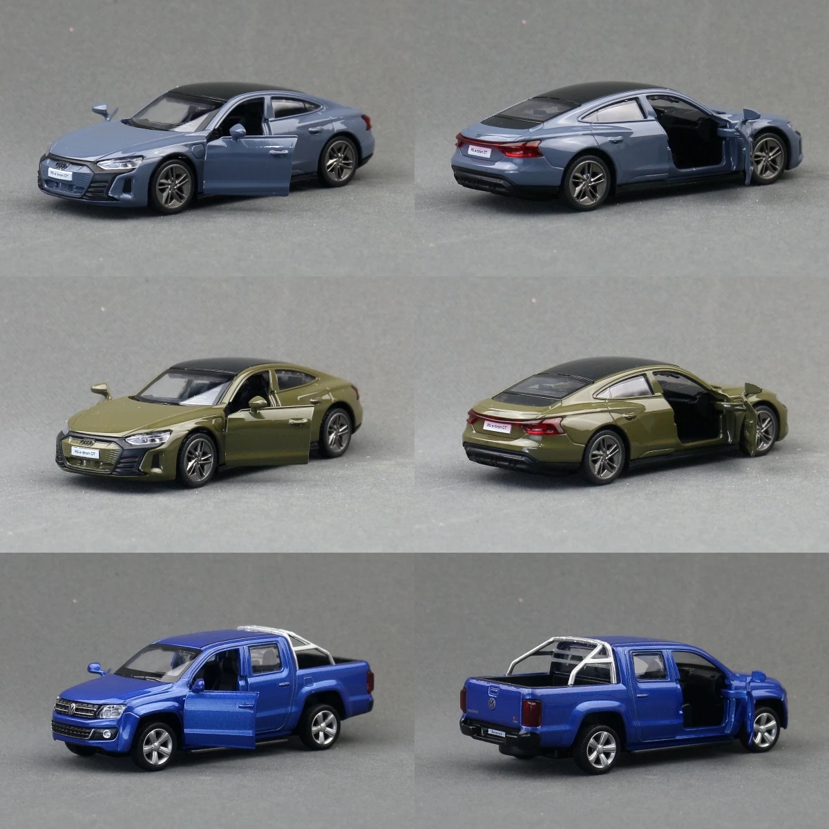 1/43 Volkswagen T1 Bus Beetle Audi RS7 R8 Super Car MSZ Toy Model