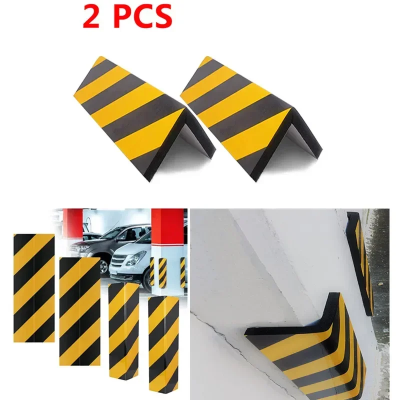 4PCS Garage Wall Protector Foam Edge Corner Bumper Wall Corner Guard Cars Anti-collision Sticker Garage Columns Anti Scratch