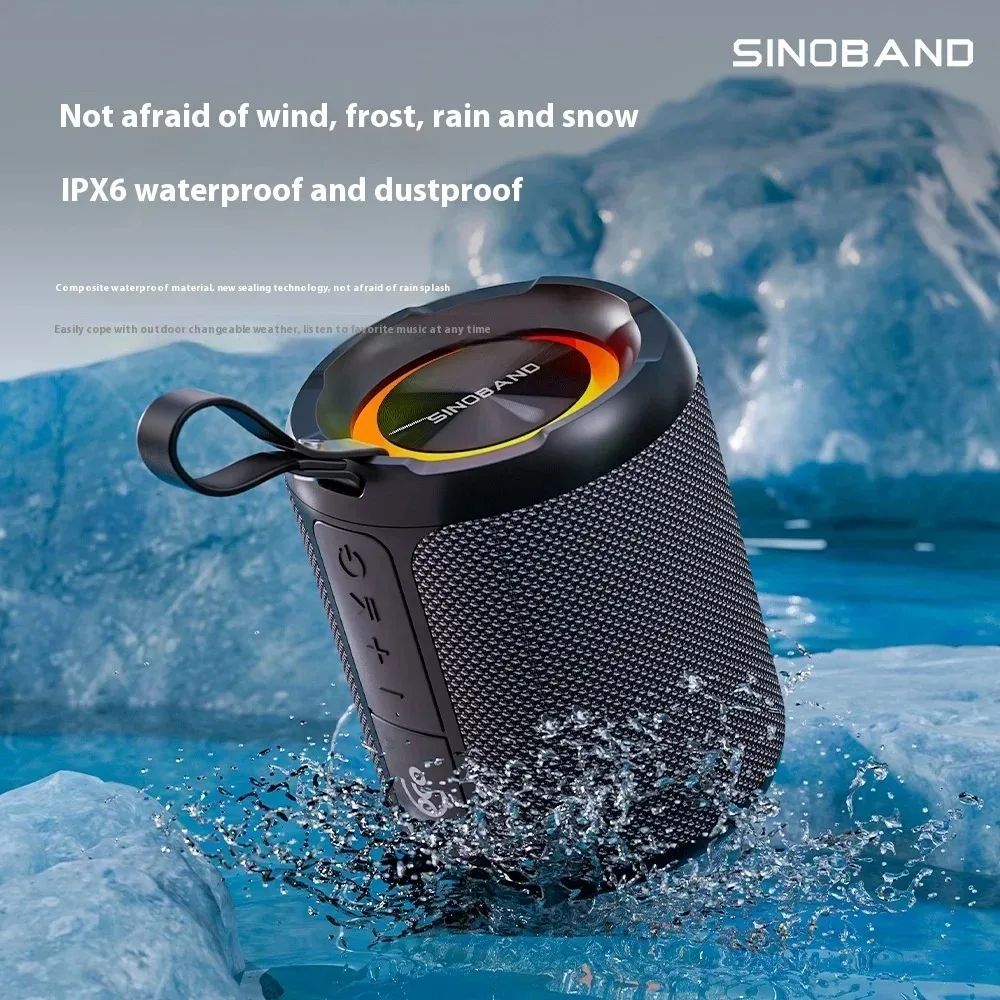 XDOBO 3Kingdoms سمّاعات بلوتوث عمر البطارية الطويل 40 واط عميق باس RGB ضوء TWS اللاسلكية في الهواء الطلق التخييم حفلة مكبر صوت محمول #2