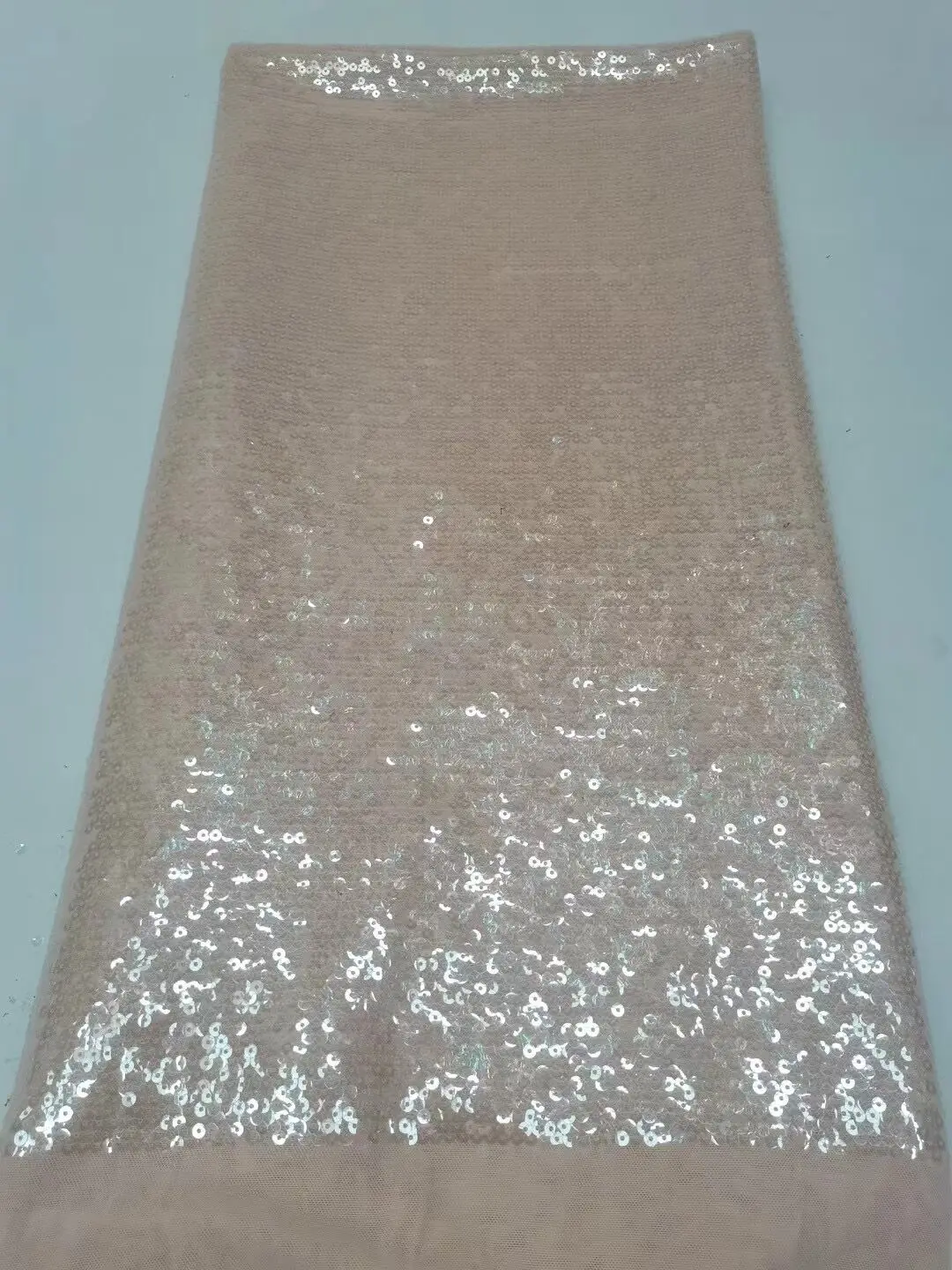 

Nigerian Tulle Lace Fabrics J-1306431 High Quality Luxury African Sequins French Tulle Lace For Party