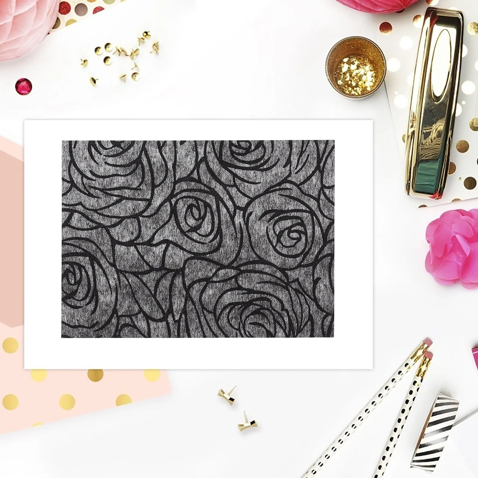 

10 Pieces A5 Size Textured Paper for Scrapbooking DIY Craft Supplies Vintage Journal Background Material Art Decoration