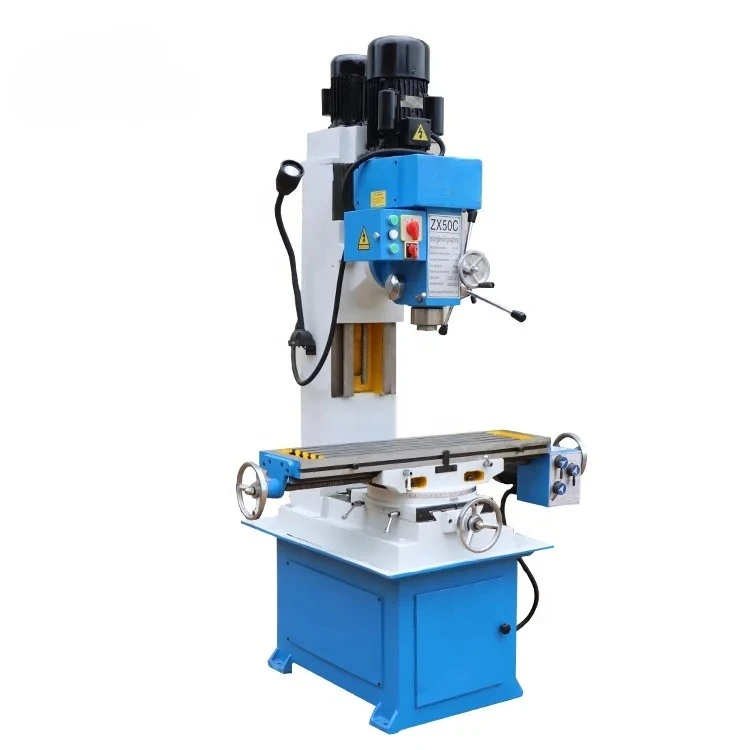 Mini metalen tafelboren freesmachines ZX50C China mini boor- en freesmachine te koop