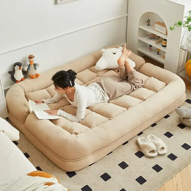 

Folding Sofa Angle Adjustable Sofa Bed Sleepable Bedroom Living Room Leisure Chair Recliner Tatami Seating Furniture