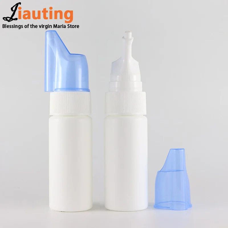 Nasal Irrigator Nose Wash Cleaner Bottle Spray Water Bottle Fine Mist Atomizer Portable Liquid Empty Container For Traveling