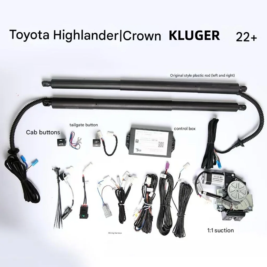 For Toyota Highlander 2022 + Automatic trunk opener for the electric tailgate of the car