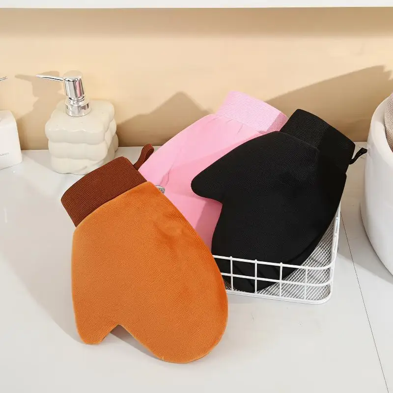 Exfoliating Bath Gloves Perfect for Post Workout Cleansing Deep Scrub for Shower Spa Daily Body Care