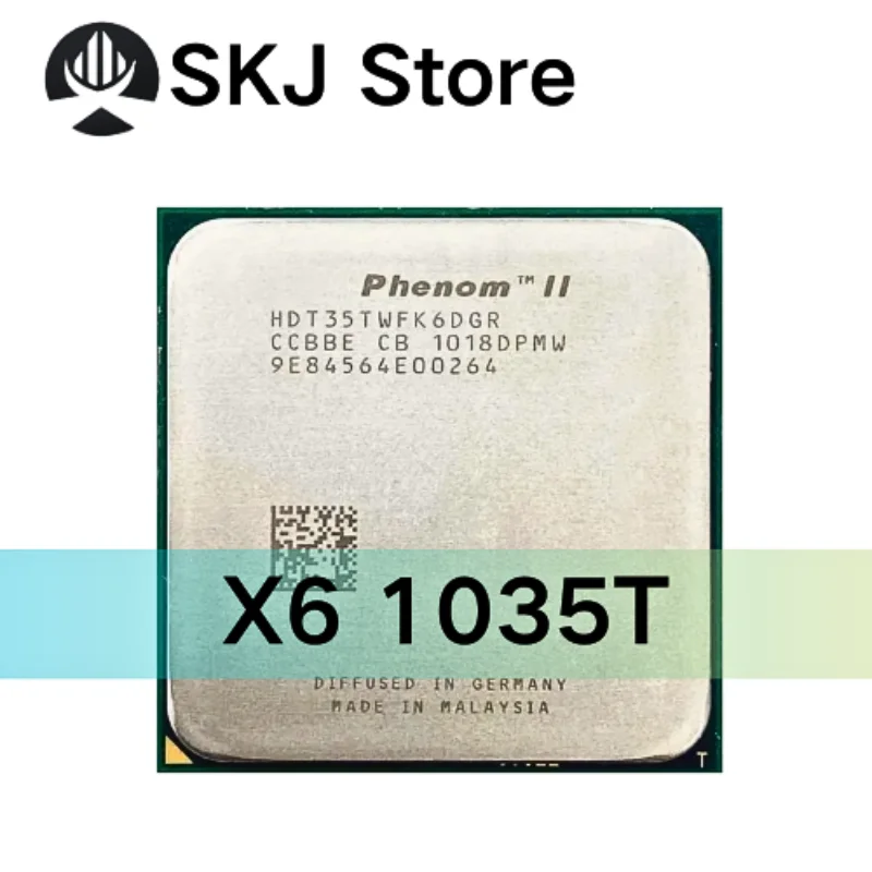 

Phenom II X6 1035T 1035 2.6G Six-Core CPU processor Socket AM3