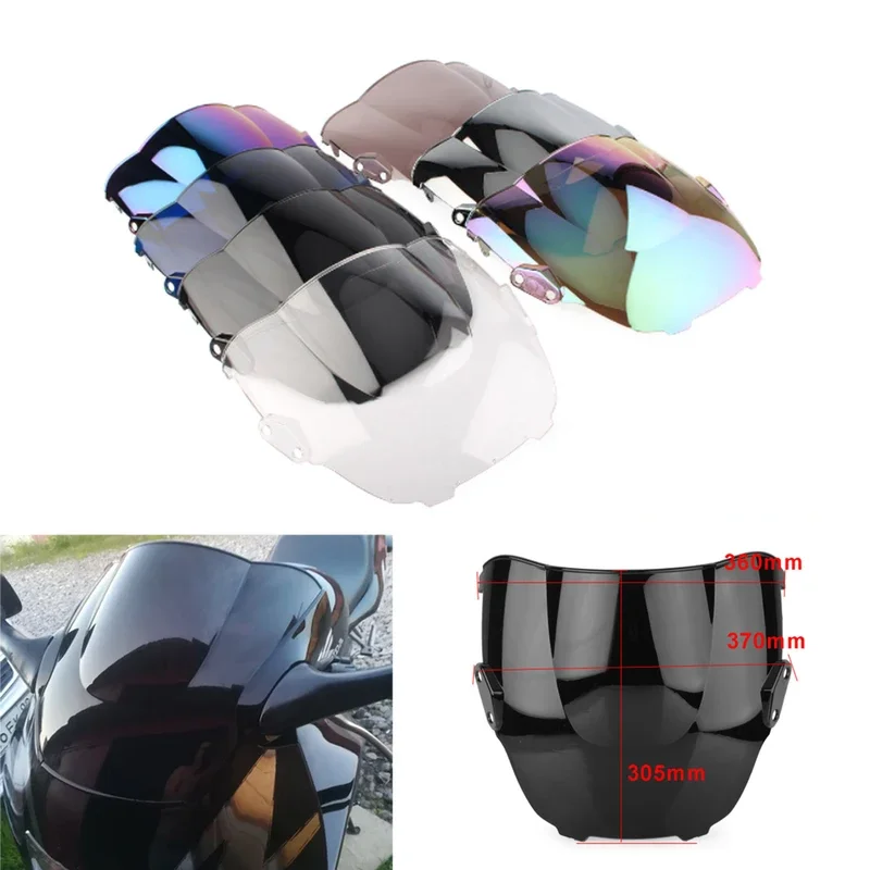 Motorcycle Screen Double Bubble Windshield Deflector Protector WindScreen For Honda CBR600F CBR600F3 CBR 600 F F3 1995-1997 1998