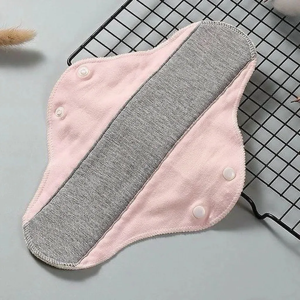 

Postnatal Reusable Sanitary Pads for Women, Super Absorbent Leakproof Cotton Napkins, Washable Maternity Postpartum H2756