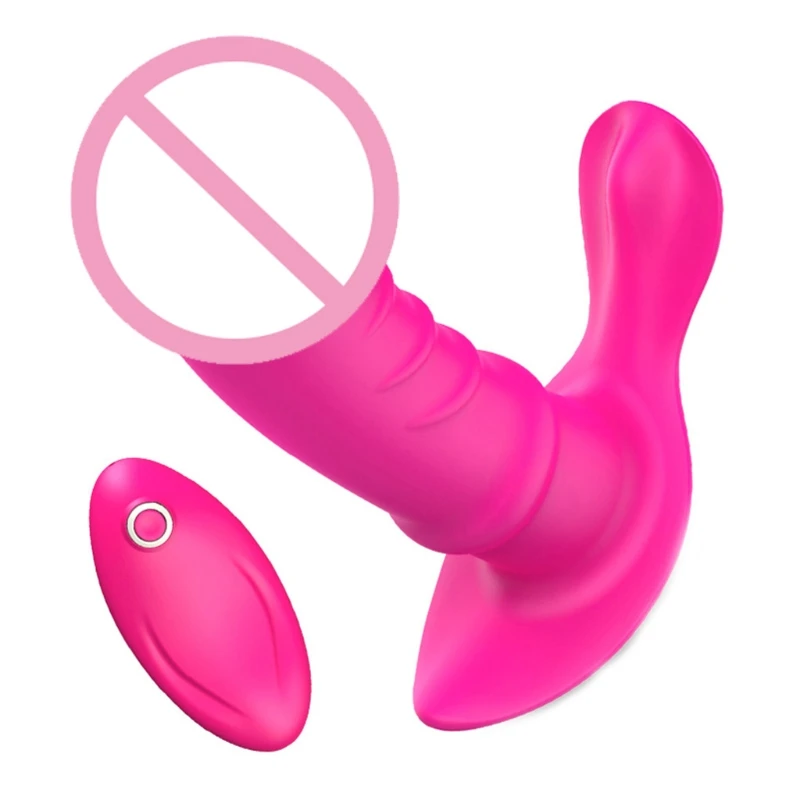 

20RF 12 Vibration Modes Wearable Spot Vibrator Heating Stimulator Rechargeable Massage Adult Toy Sex for Couples Women