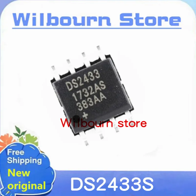 

10PCS~50PCS/LOT DS2433S DS2433S+ DS2433S+TR SOP-8 New original