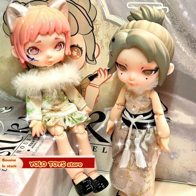 本物のローラ発光メロディー 12 ポイント Bjd ブラインドボックスアクションフィギュアガレージキットコレクション模型玩具装飾サプライズギフト
