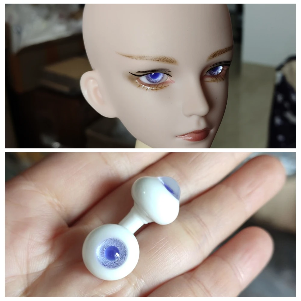 Doll Accessories 10mm 12mm 14mm 16mm 18MM  aod dod msd yosd sd bjd doll glass eyes eyeball eyesball XTB135