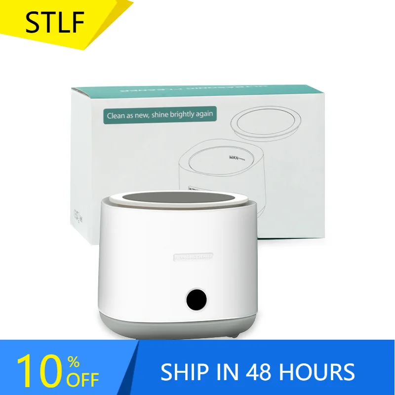 

STLF New 25W Portable Ultrasonic Cleaner Jewelry Dentures Super Strong Cleaning Effect Low Noise Electric Power Use