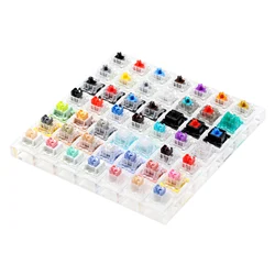 OTM Outemu Switch Tester Silent Linear Tactile Ocean Sea Red Lemon Purple Pink Jade Lime Peach Silver Panda Red Silent Cyan