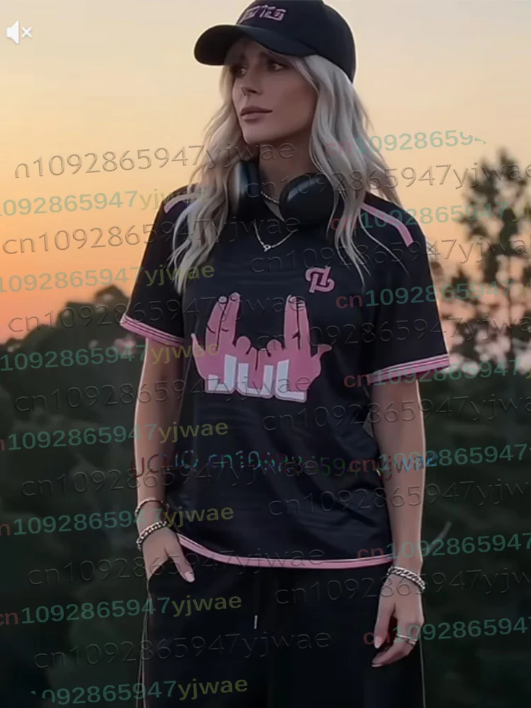 Nova Camiseta de Torcedor Edição Color Block 2026 Verão American Streetwear Jul Tour - Roupas para Fãs Femininas e Masculinas