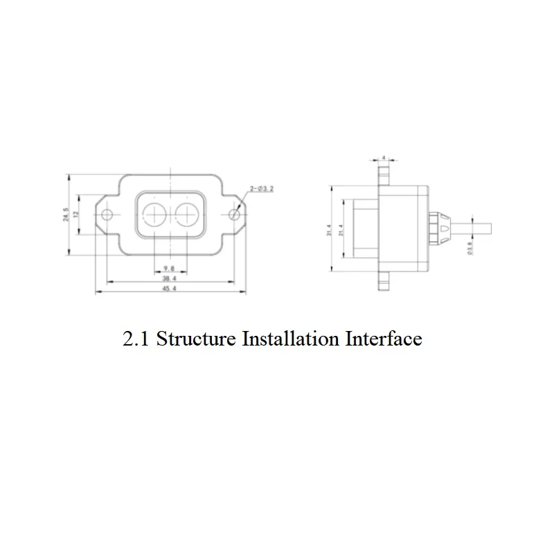 PU50B IP65 Laser Distance Sensor Module i2c 3cm High Precision 20m 100HZ High Frequency LIDAR Sensor for Drone Height