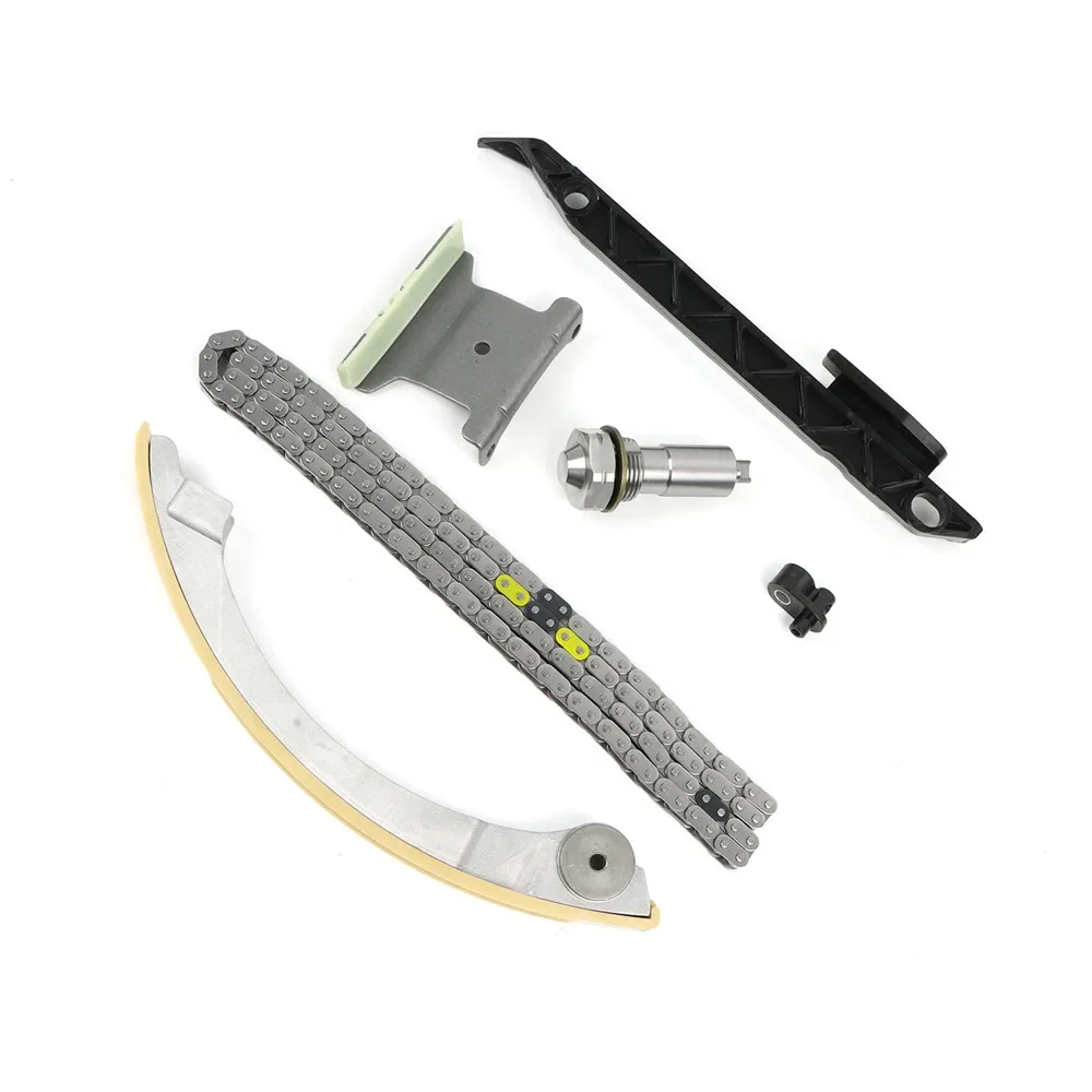Pop TKC8002 Engine Timing Chain Kit With Original Equipment Timing Chain Set Oil Plug And Tensioner For Select Buick Chevy Ponti
