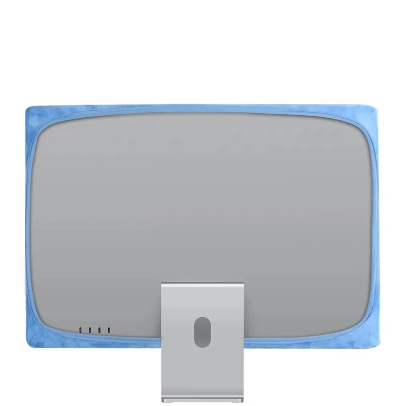 FFYY-IMAC 24인치 올인원 컴퓨터 먼지 커버 2023/2024 모니터 보호 커버 탄성 밴드 그레이